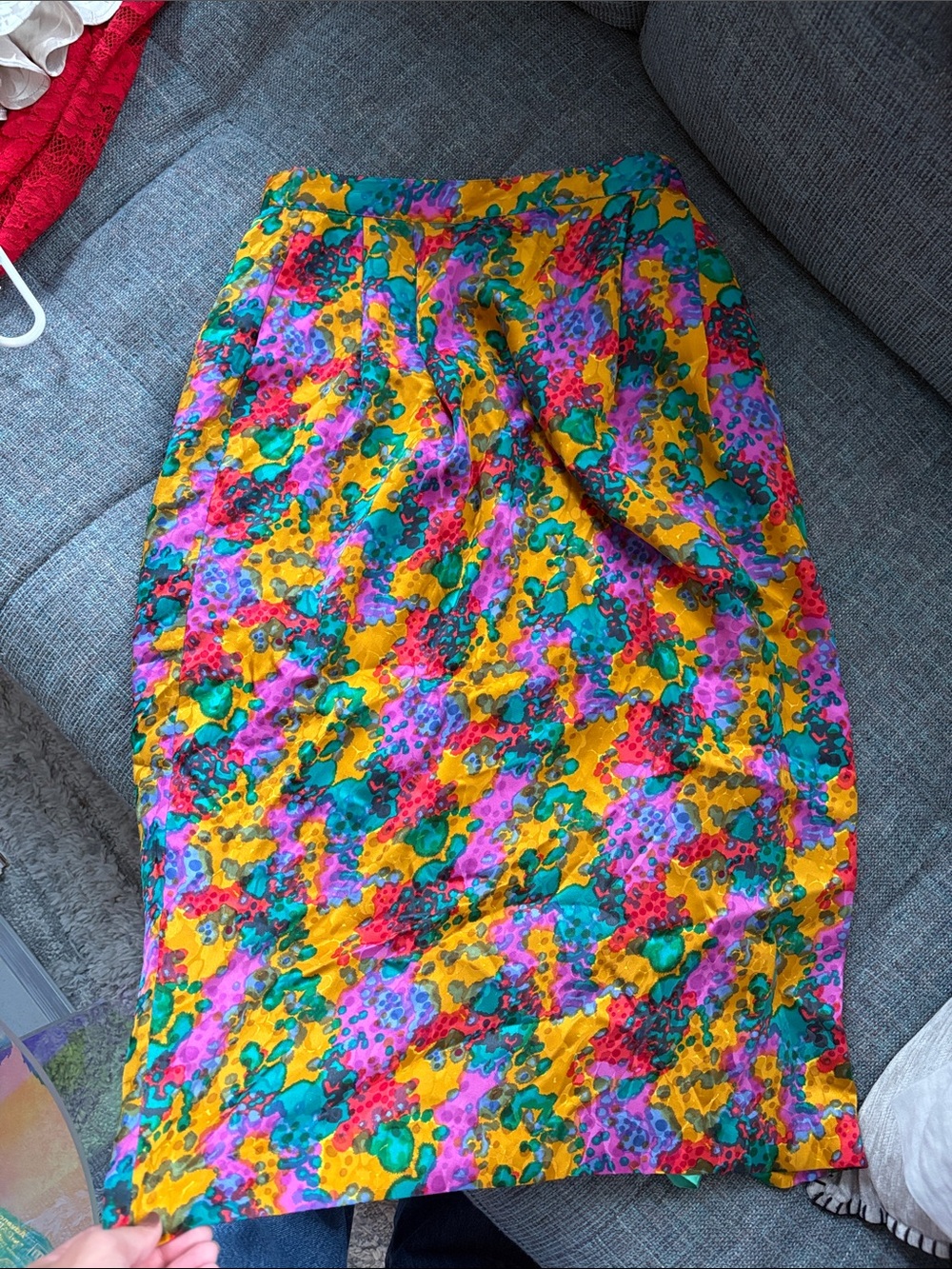 Vintage Multicolor  Top & skirt